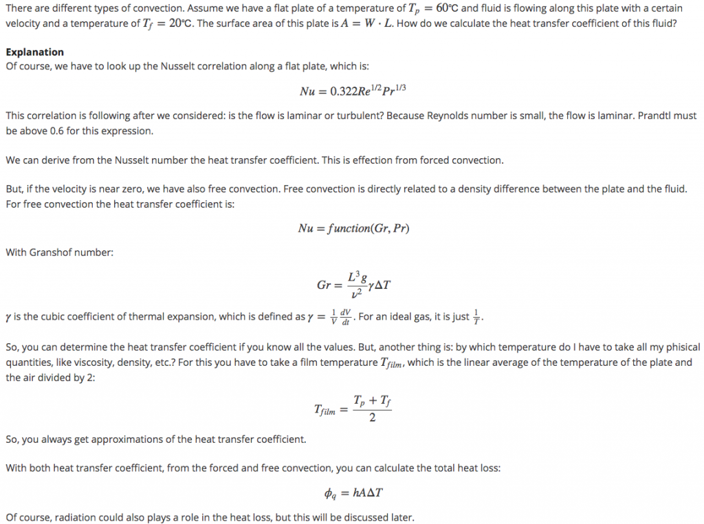 3.1.7 Example B: Convection over a flat plate - TU Delft OCW