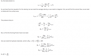 5.1.7 Example A: Laminar flow Newtonian liquid - TU Delft OCW